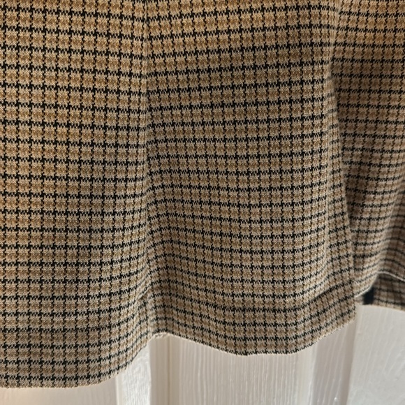 Anthropologie Maeve Womens Houndstooth Knit Blazer Jacket Preppy Sz Large - Picture 8 of 9